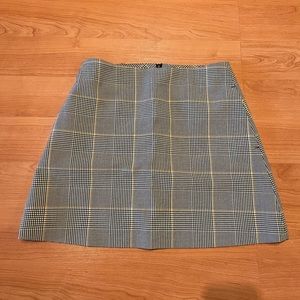 Wilfred Plaid Mini Skirt
